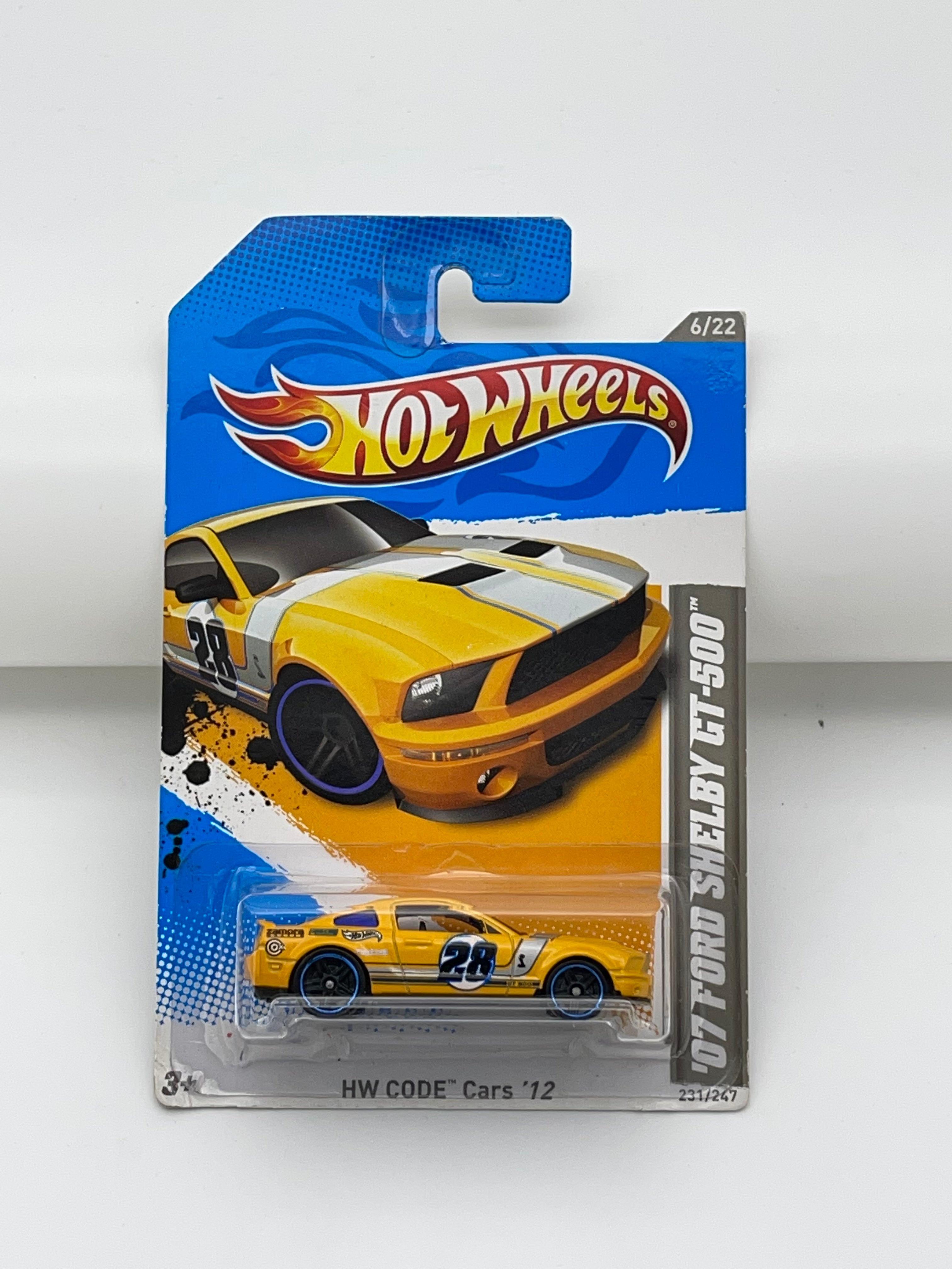 Hot Wheels 07 Ford Shelby GT 500 Hot Box Cars