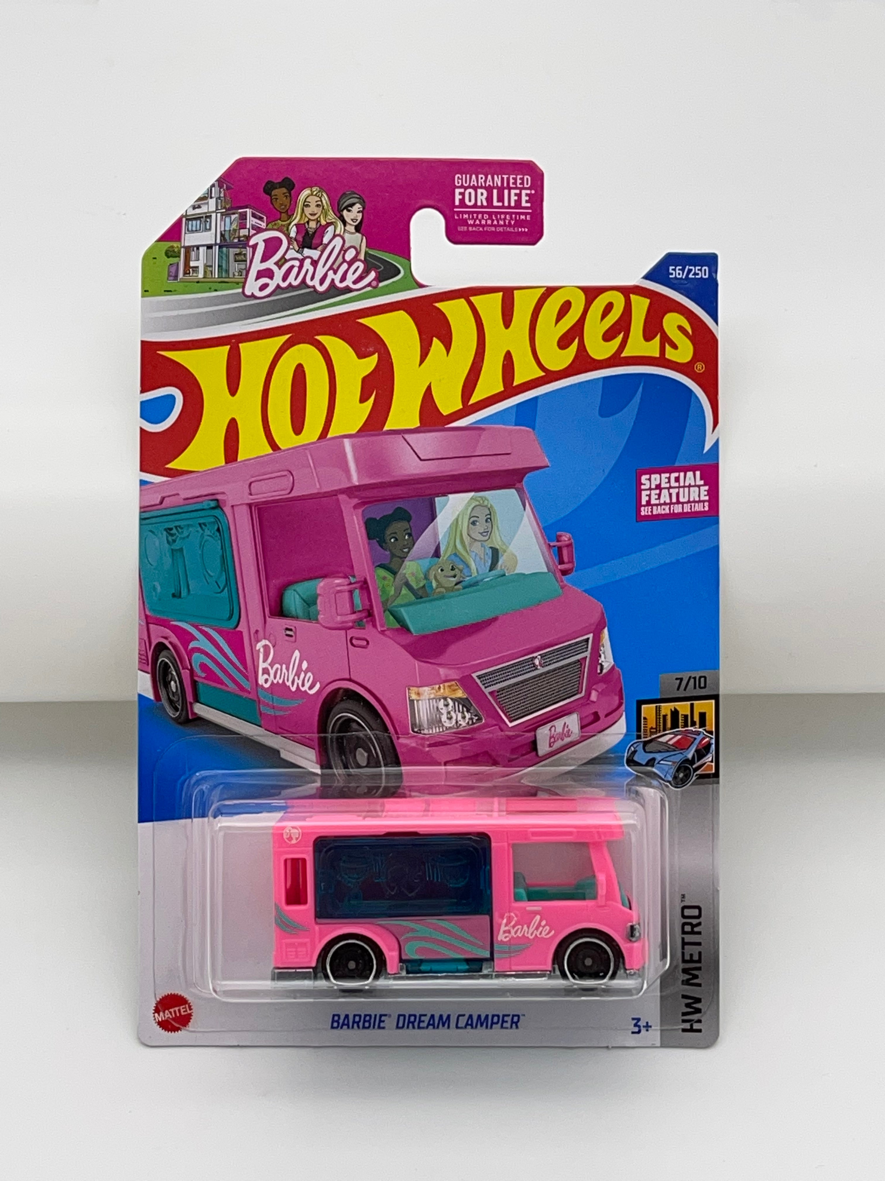 Barbie dream camper on sale hot wheels