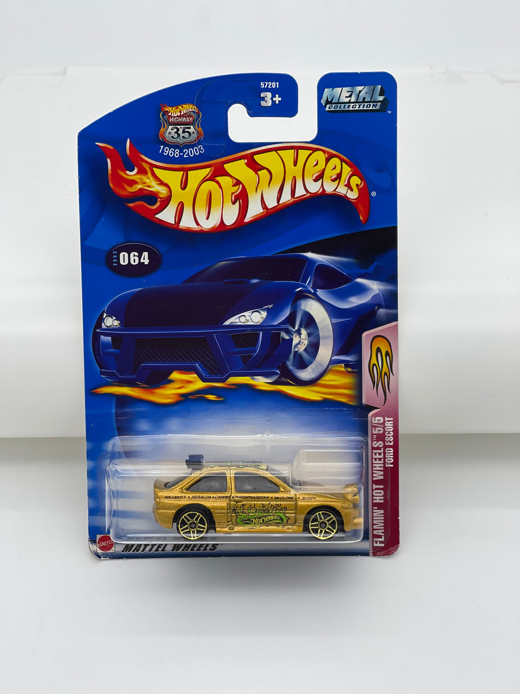 Hot Wheels Ford Escort