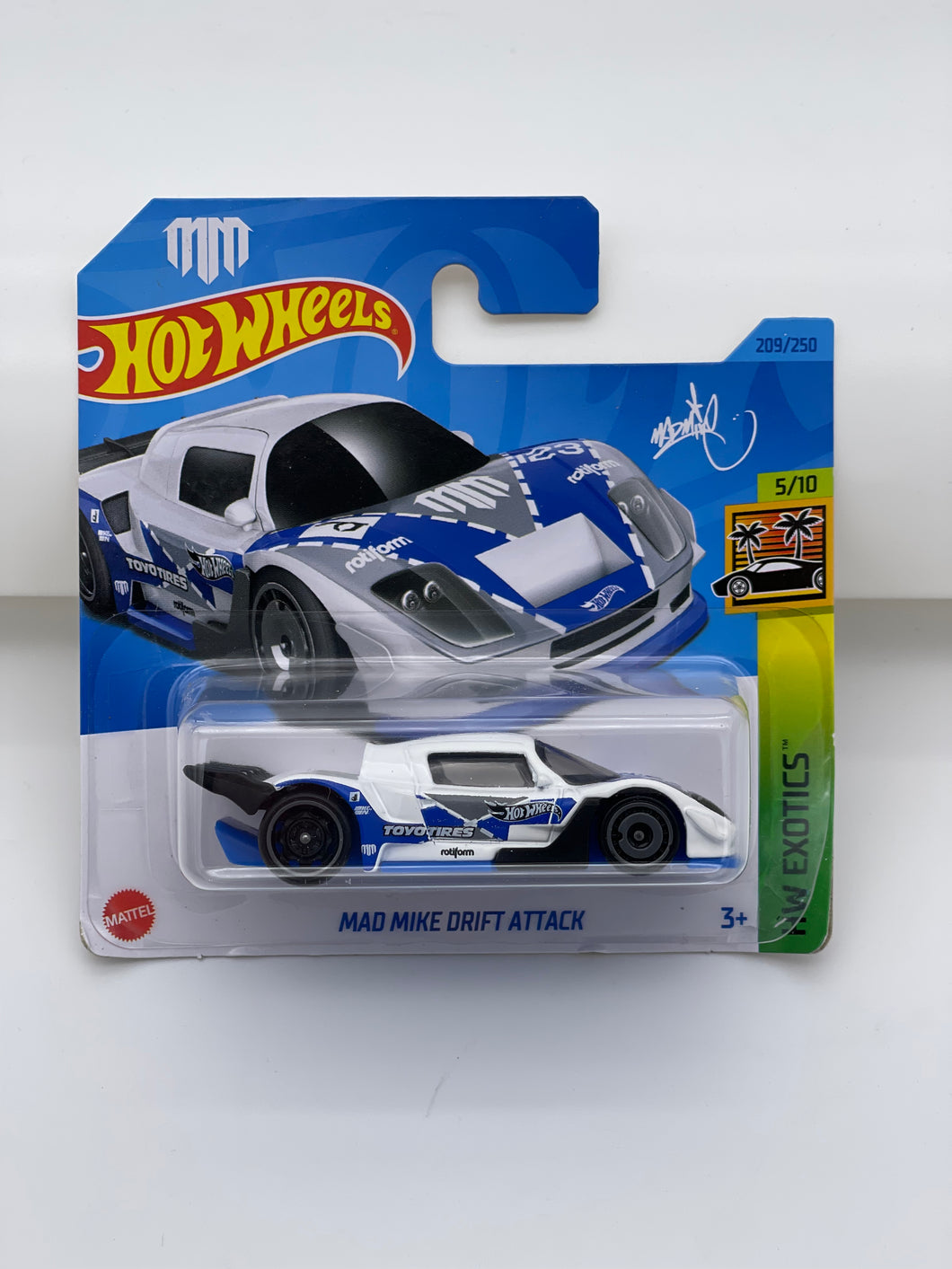 Hot Wheels Mad Mike Drift Attack (Short Card)