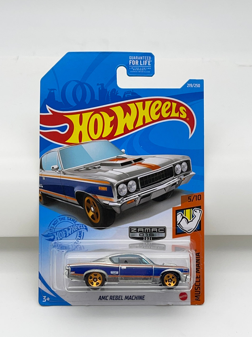 Hot Wheels AMC Rebel Machine - ZAMAC