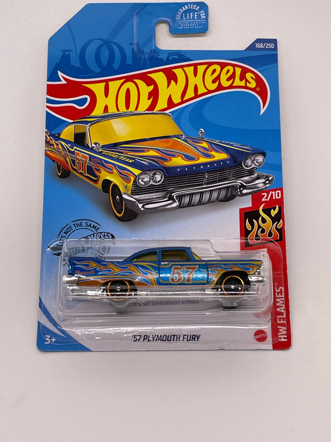 Hot Wheels ‘57 Plymouth Fury (Blue 57)