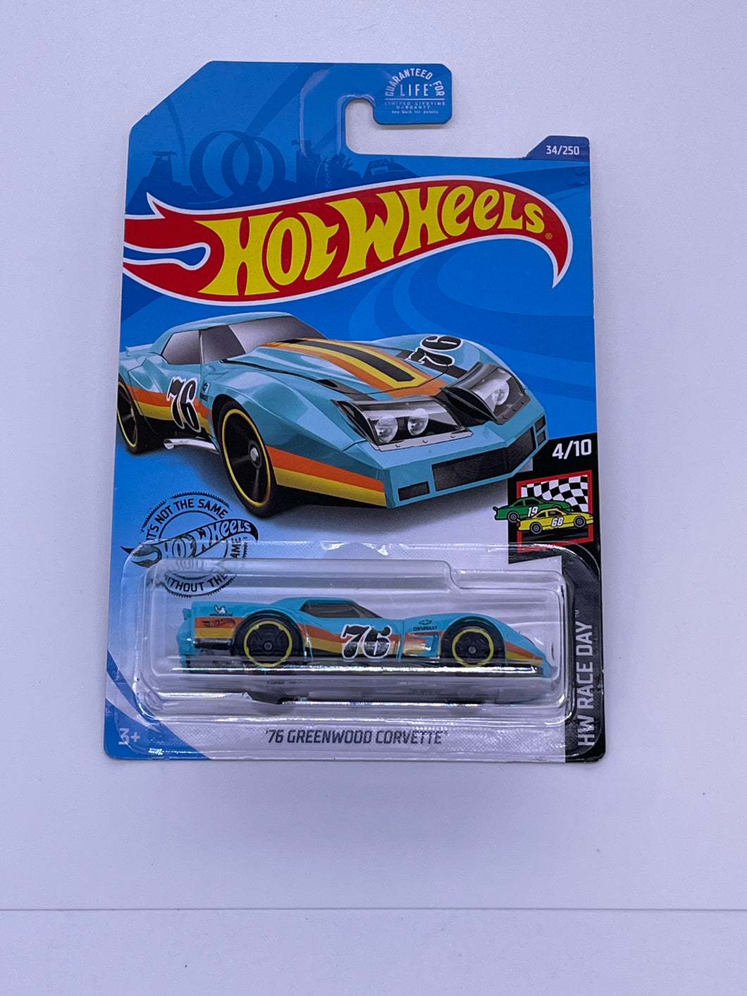 Hot Wheels ‘76 Greenwood Corvette (Blue)