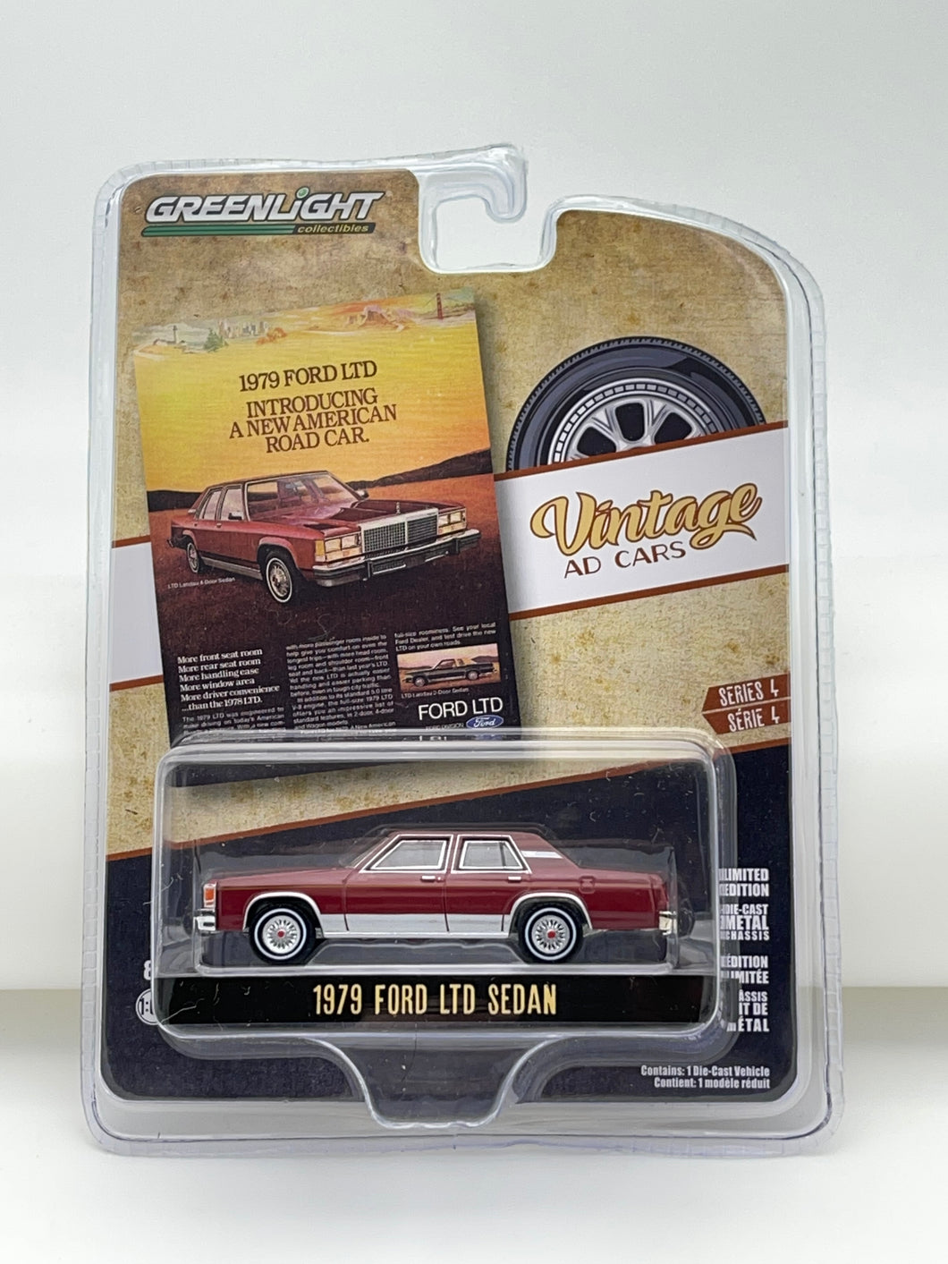 Greenlight Vintage Ad Cars ‘79 Ford LTD Sedan