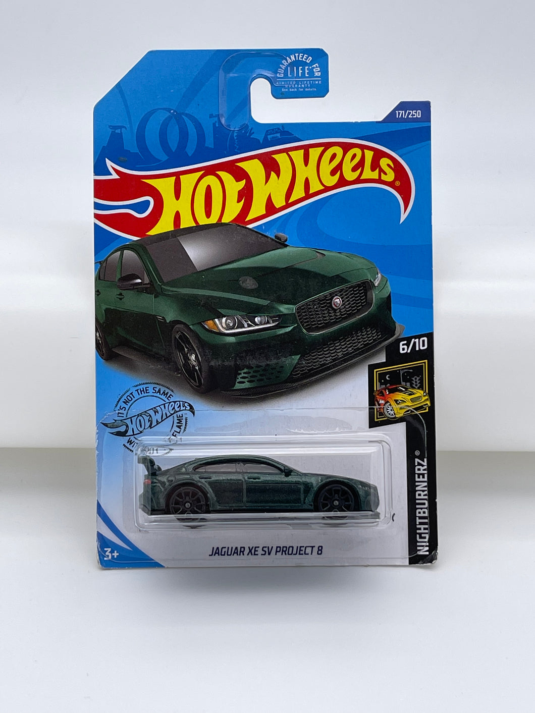 Hot Wheels Jaguar XE SV Project 8 (Green)