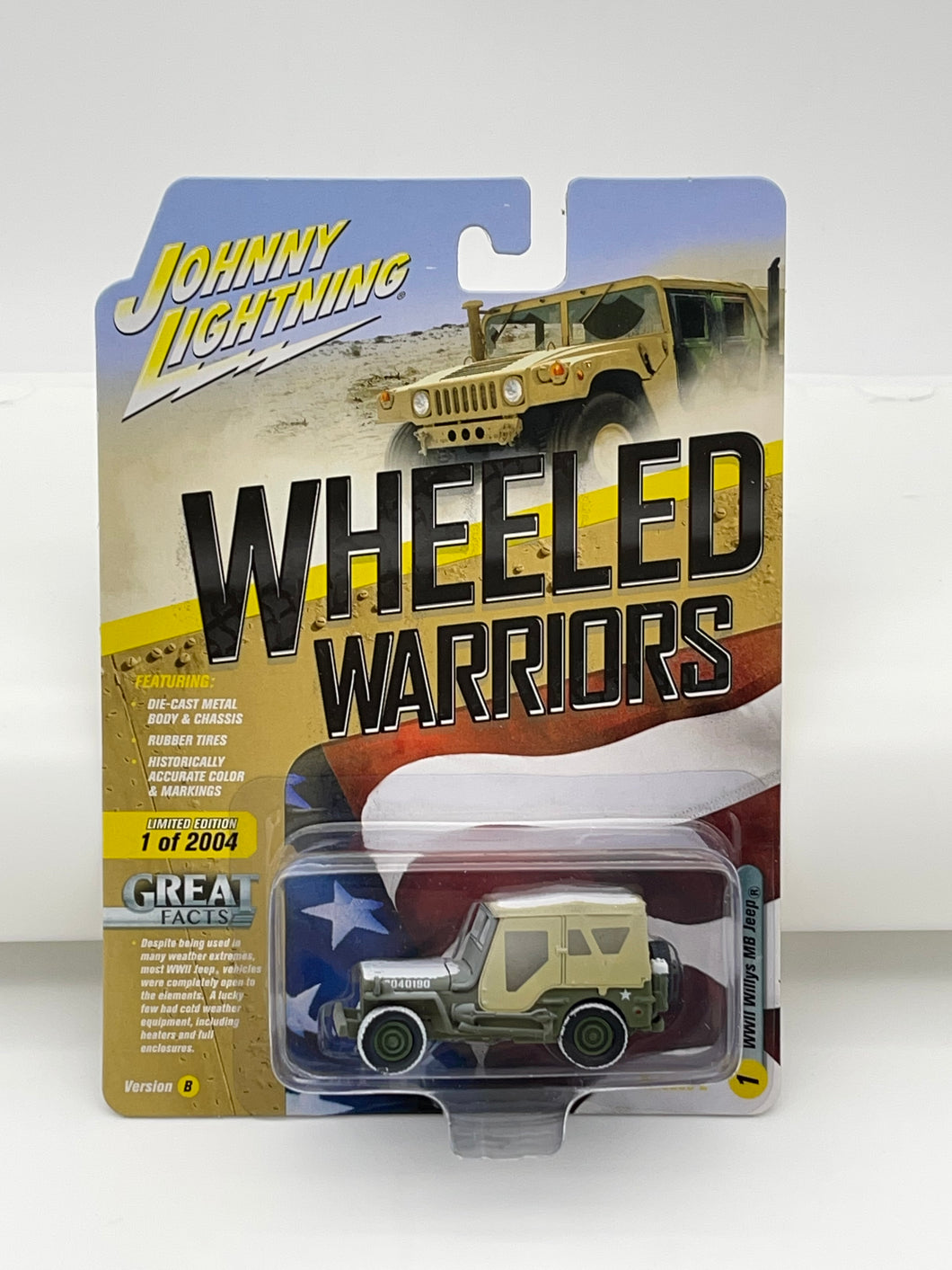 Johnny Lightning WWII Willys MB Jeep