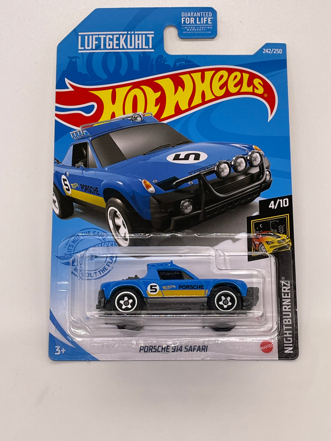 Hot Wheels Porsche 914 Safari (Blue)