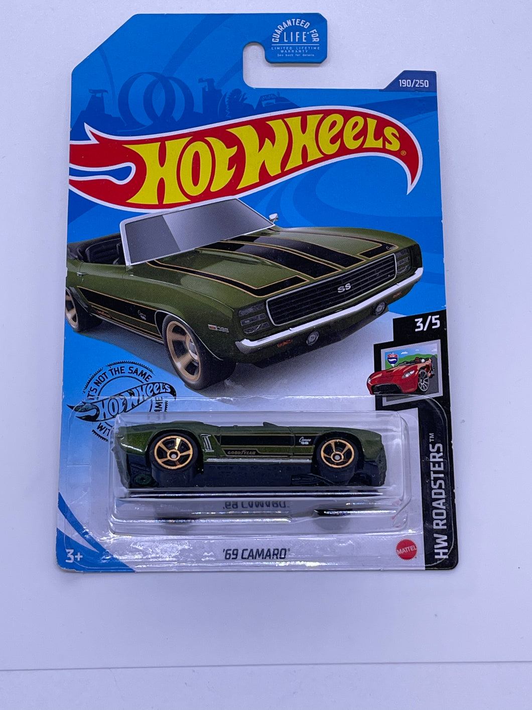 Hot Wheels ‘69 Camaro (Green)