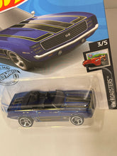 Load image into Gallery viewer, Hot Wheels ‘69 Camaro (Blue)
