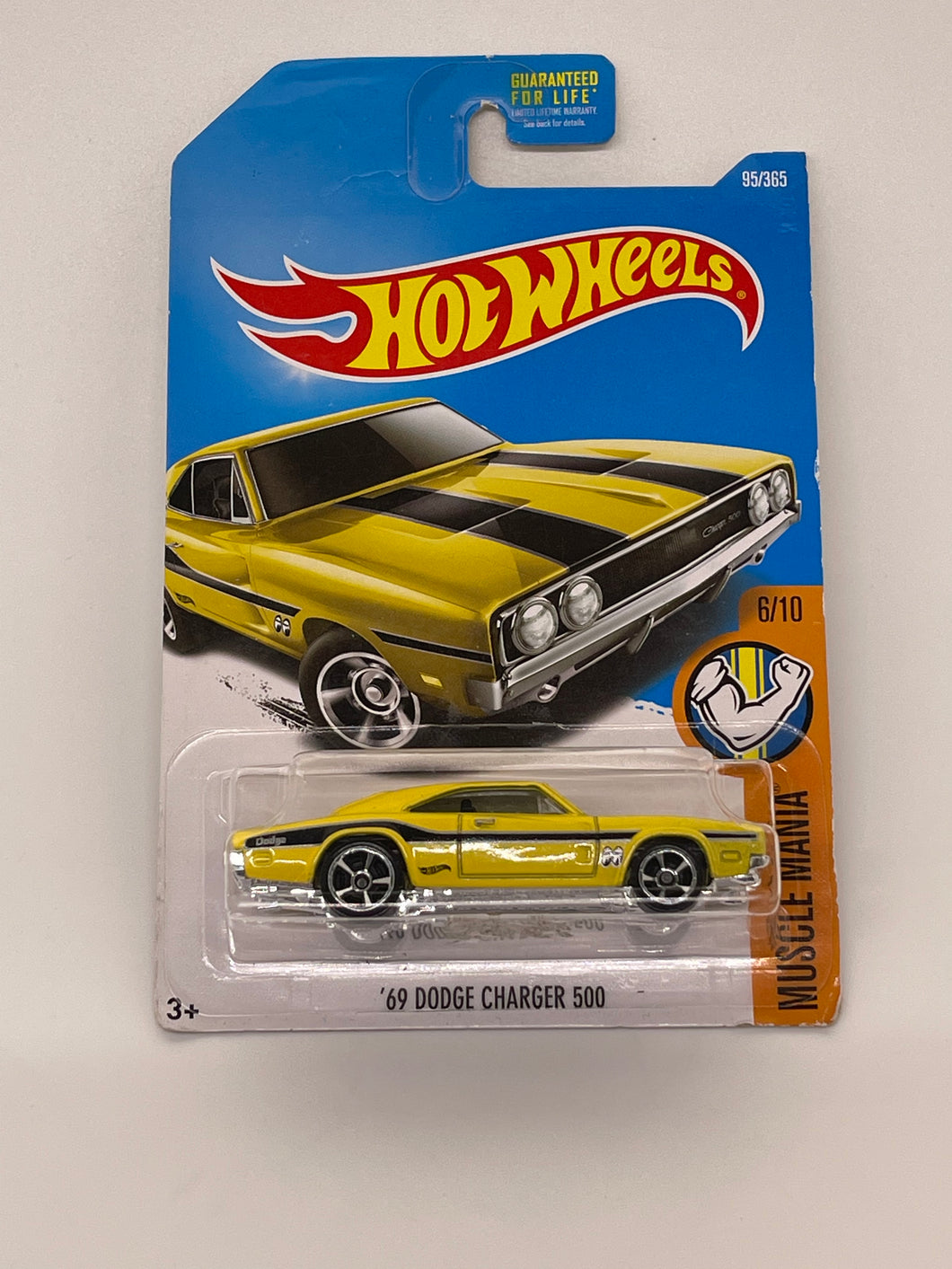 Hot Wheels ‘69 Dodge Charger 500 (Yellow)