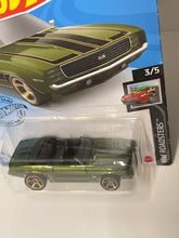 Load image into Gallery viewer, Hot Wheels ‘69 Camaro (Green)
