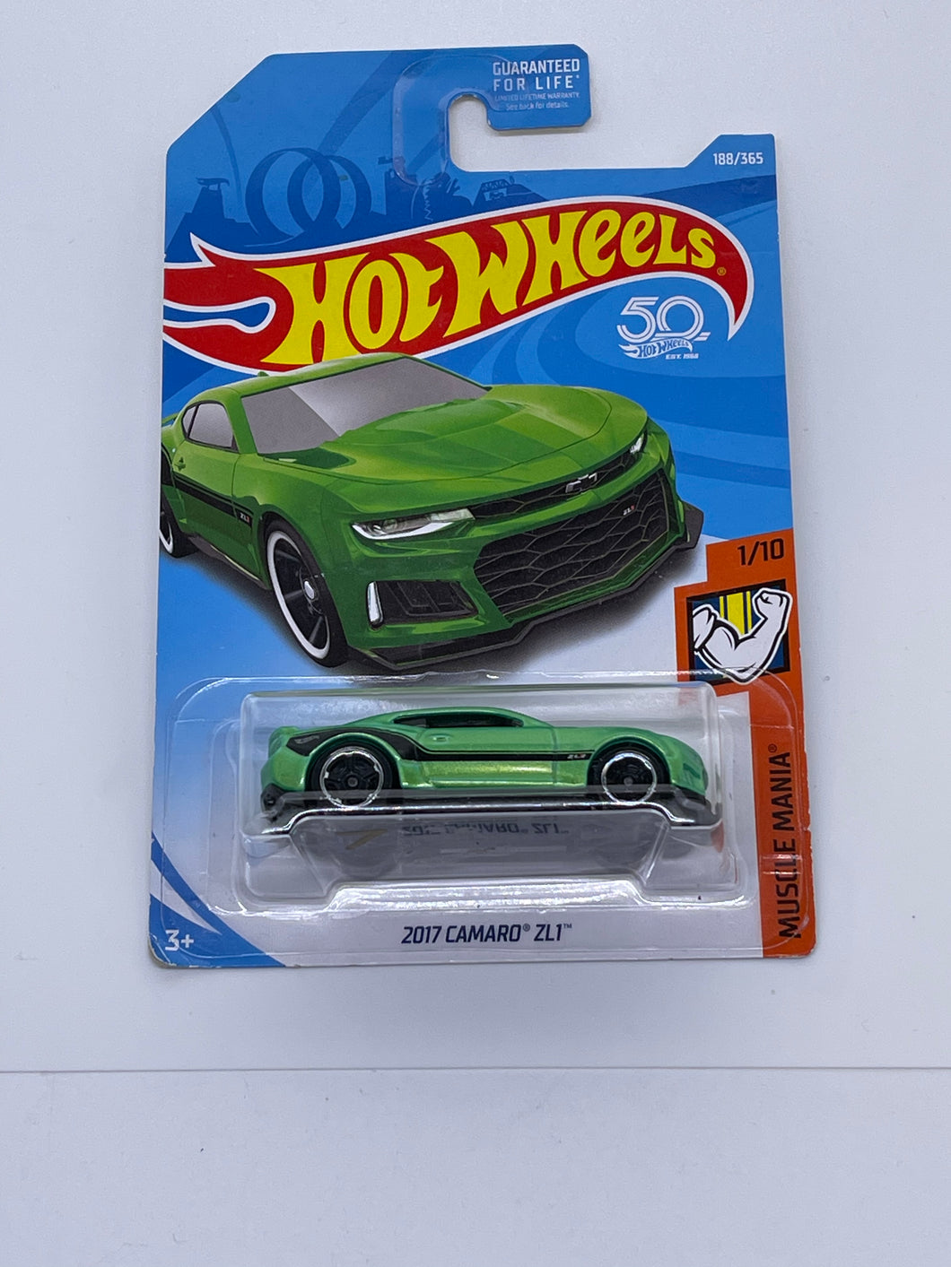 Hot Wheels ‘17 Camaro ZL1 (Green)