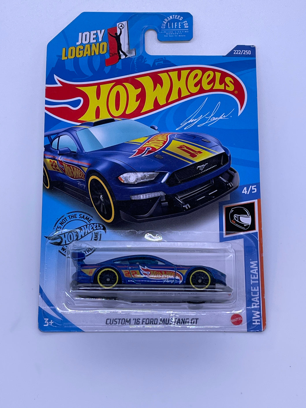 Hot Wheels Custom ‘18 Ford Mustang GT (Blue)