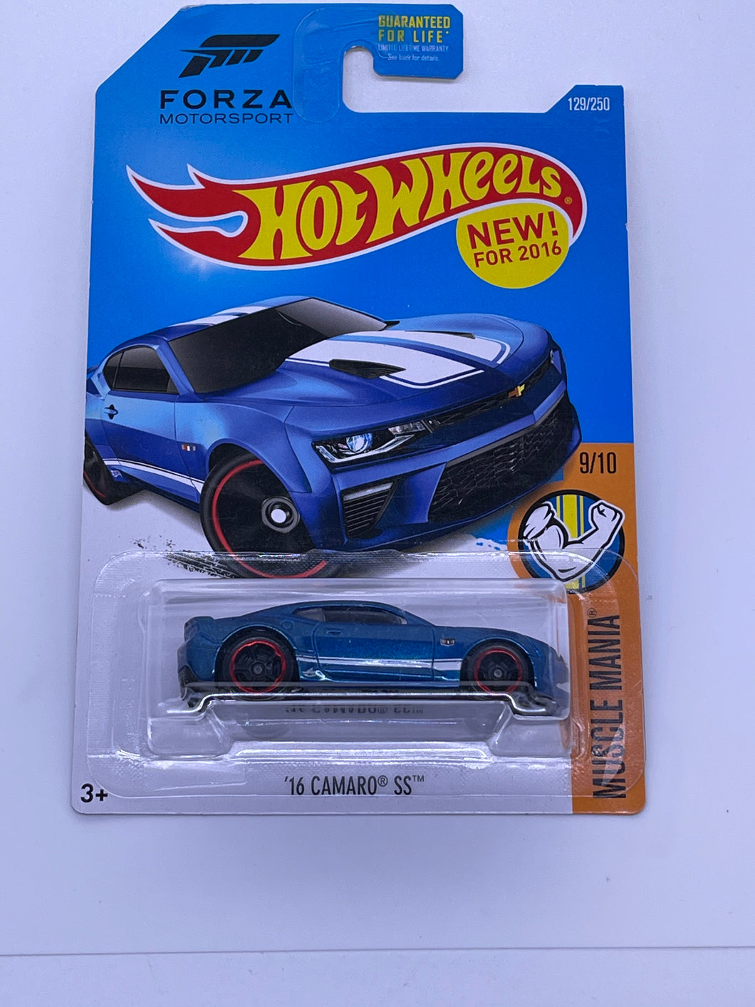 Hot Wheels ‘16 Camaro SS (Blue)