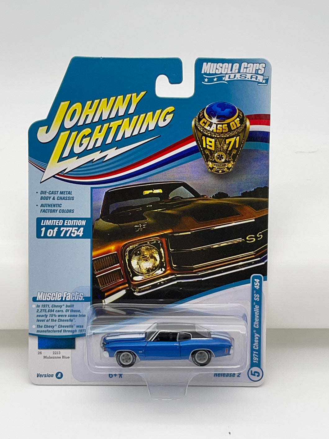 Johnny Lightning ‘71 Chevy Chevelle SS 454 Muscle Cars