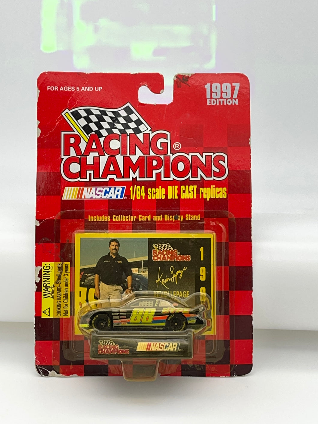 Racing Champions Kevin Lapage 1997 Edition with Collector Card