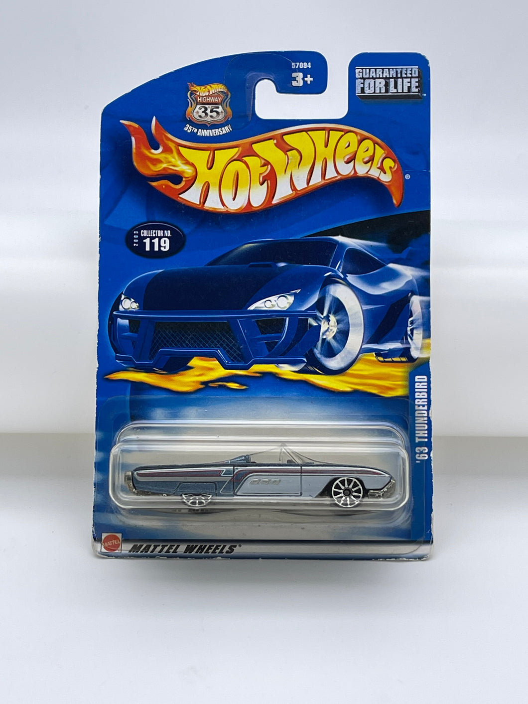 Hot Wheels ‘63 Thunderbird (Silver)