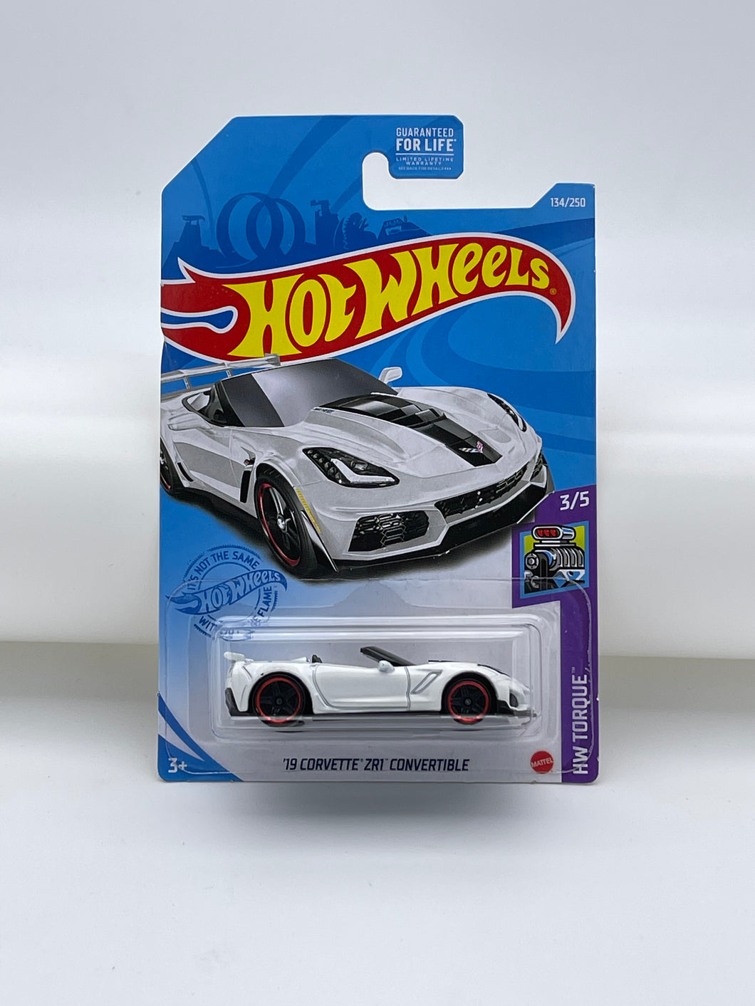 Hot Wheels ‘19 Corvette ZR1 Convertible (White)