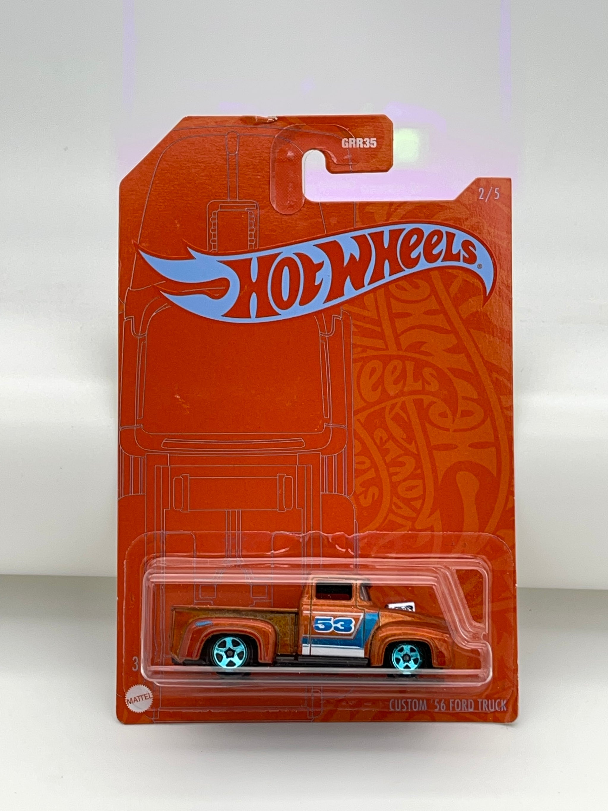 Hot wheels orange truck online