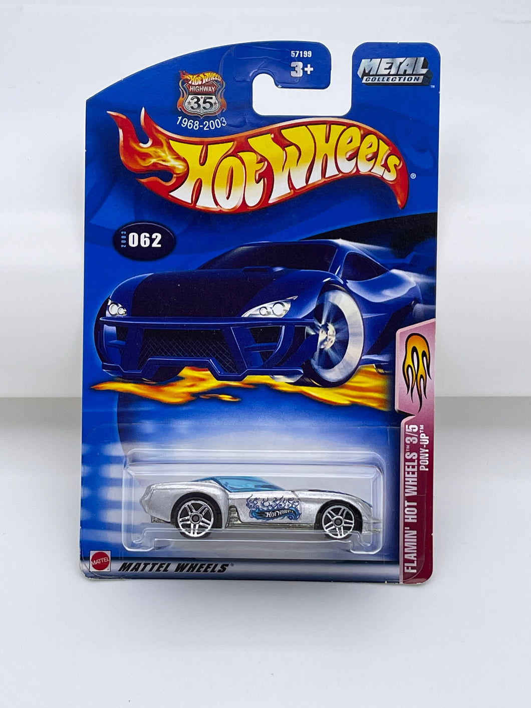 Hot Wheels Pony-Up (White)