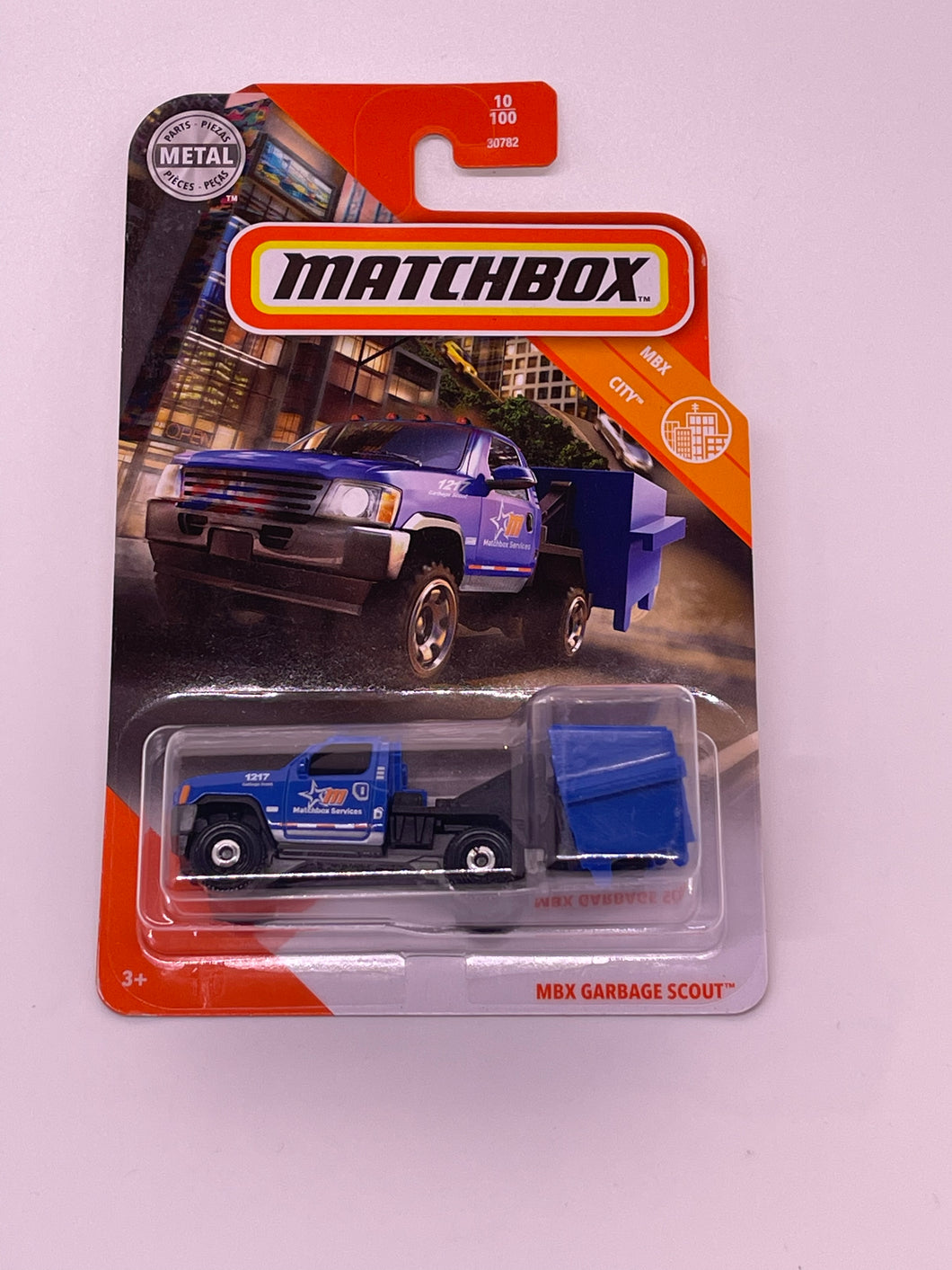 Matchbox MBX Garbage Scout (Blue)