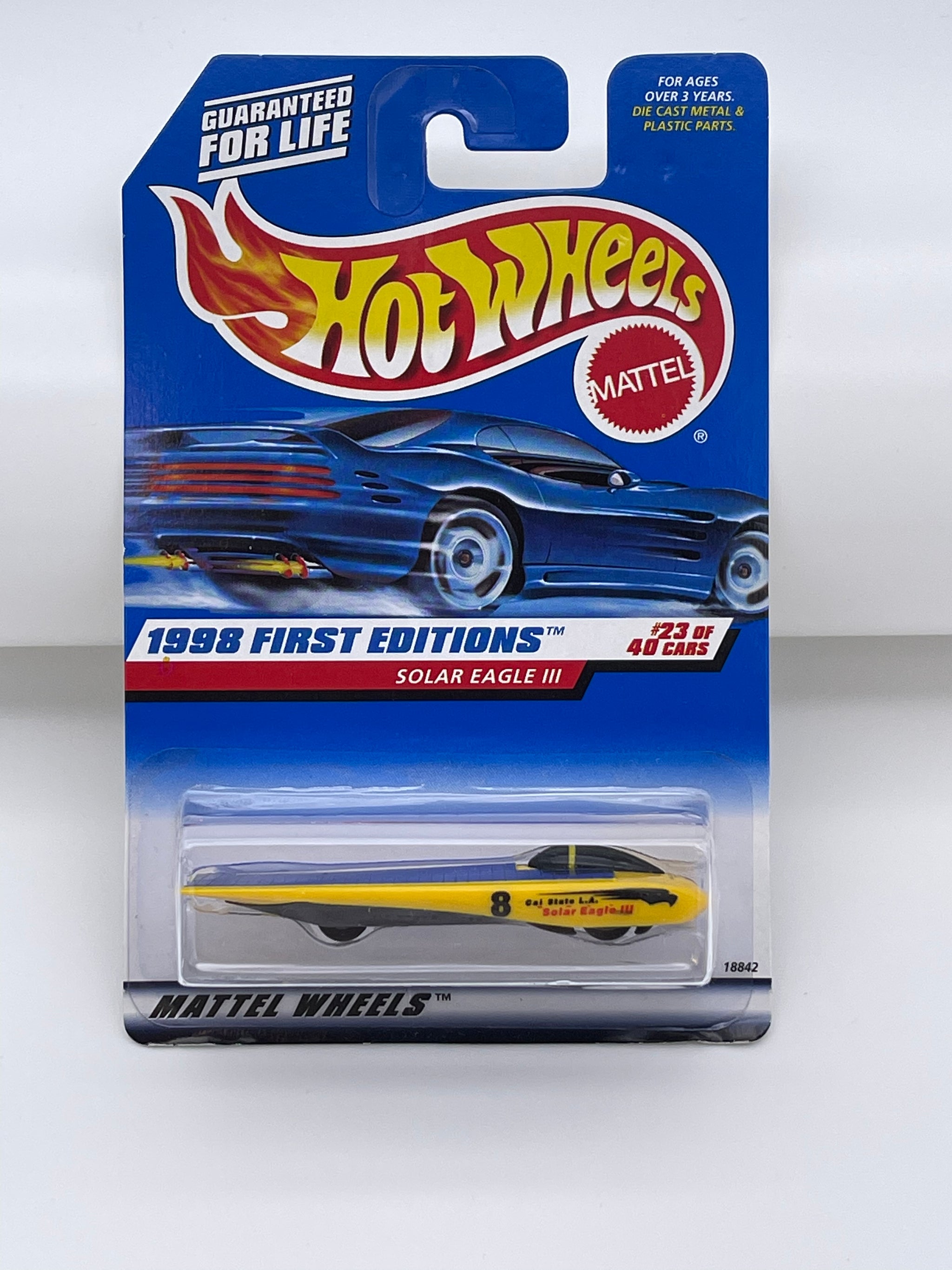 Hot Wheels Solar Eagle III Hot Box Cars