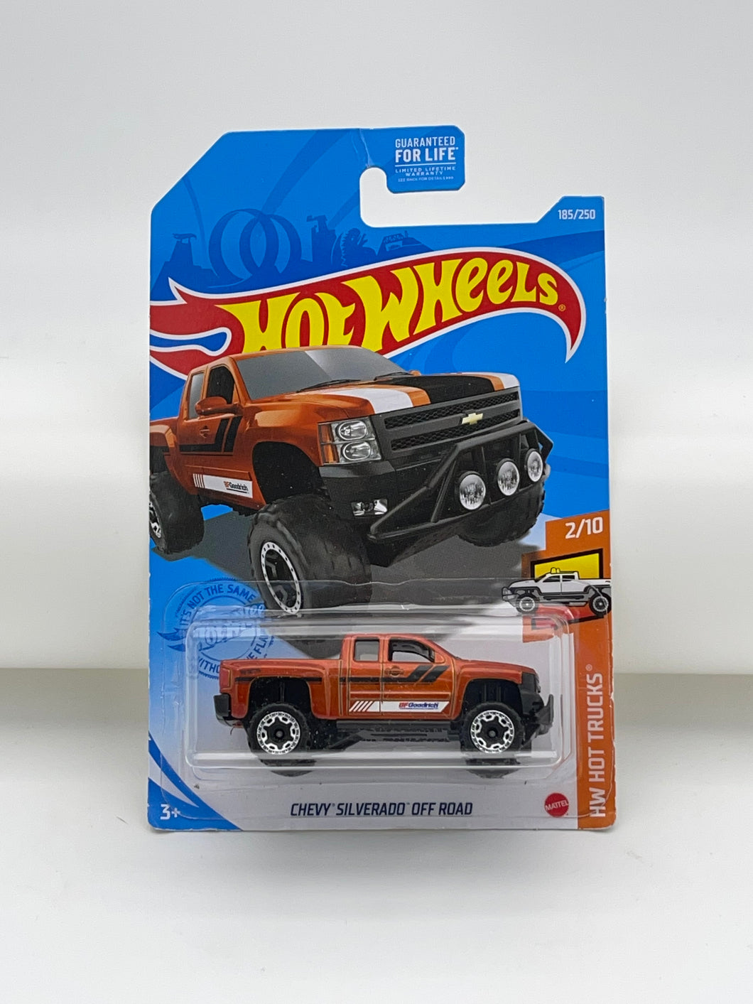 Hot Wheels Chevy Silverado Off Road (Orange)