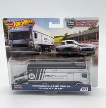 Load image into Gallery viewer, Hot Wheels Premium Mercedes-Benz 300 SL Euro Hauler
