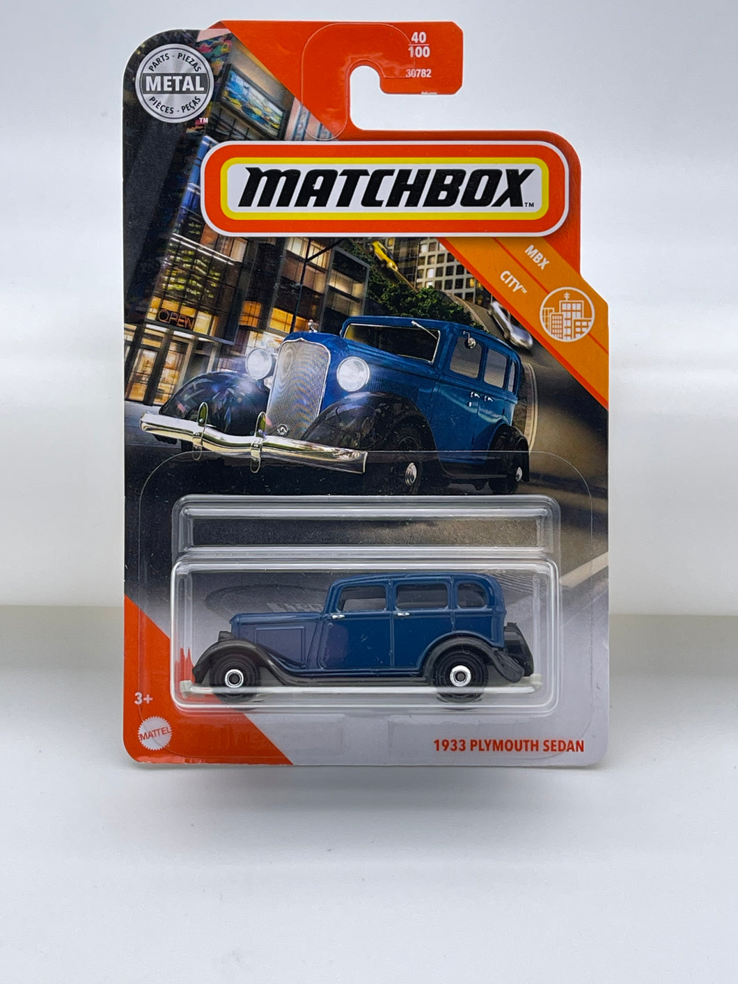 Matchbox ‘33 Plymouth Sedan (Blue)