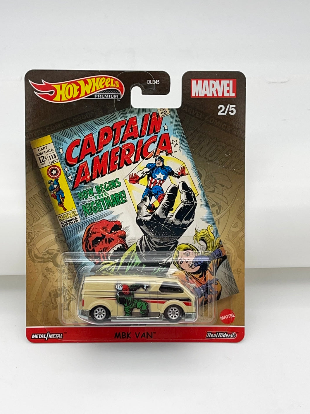 Hot Wheels Premium MBK Van- Marvel